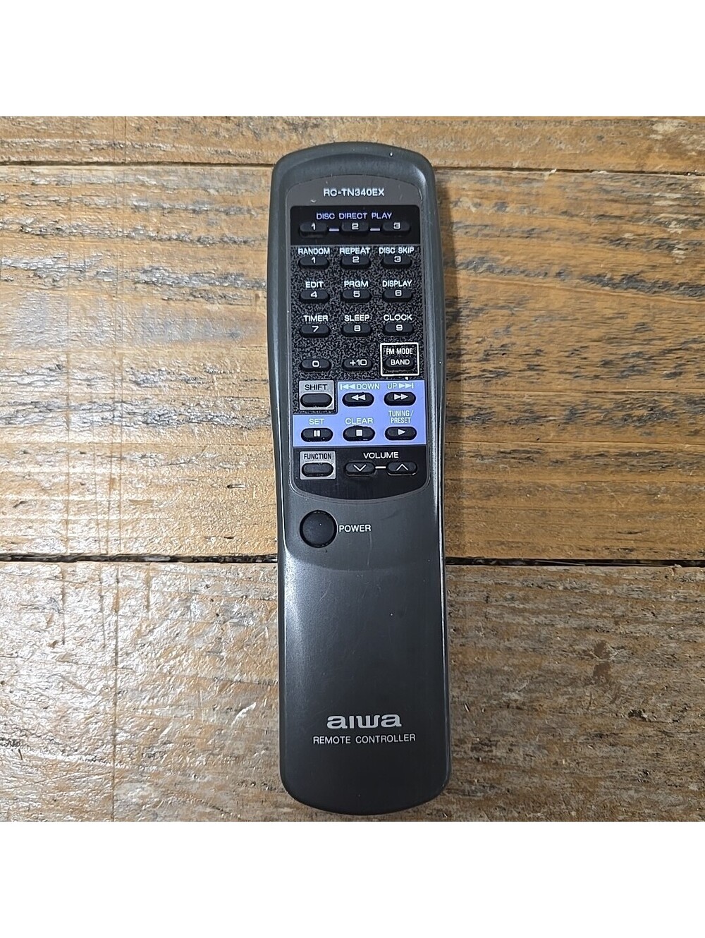 AIWA RC-TN340EX REMOTE CONTROL for CXN-3500 CXN-3550 NSX-510G NSX-3400 NSX-3500
